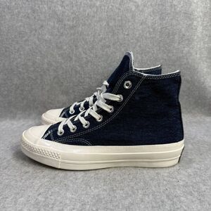 Converse Shoes Womens Size 7 Denim Blue High Top Lace Up Casual Classic Sneakers